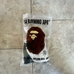 A Bathing Ape / Bape “1st Camo Ape Head” White T Shirt